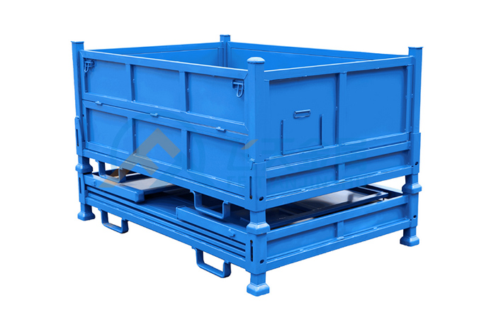 折叠金属物流周转箱
